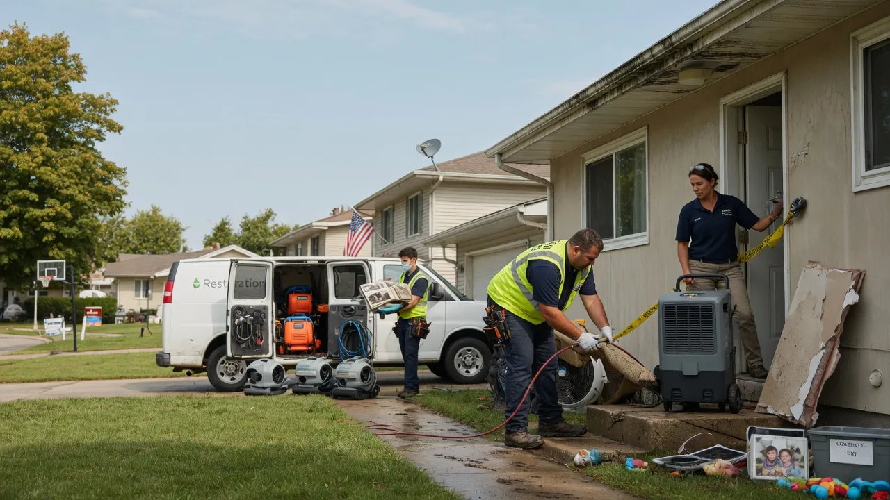 Water Damage Restoration in Old Glory, TX near me